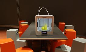 3D Drucker mit Kölner Dom