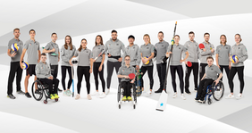 18 Mitglieder, 8 Sportarten, 1 Traum - die Sportstadt Düsseldorf unterstützt Top-Athletinnen und Athleten auf ihrem Weg zu den Olympischen und Paralympischen Spielen. © Team 21 Sportstadt Düsseldorf