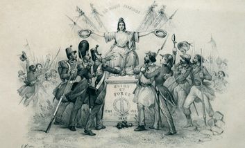 Victor Adam - Vive la Republique, 1848