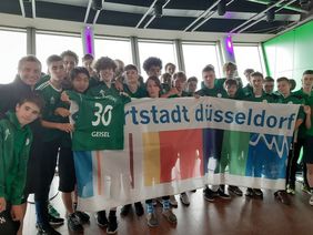 Delegation der Willy-Brandt-Schule (Warschau) in Düsseldorf