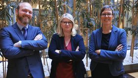 Benjamin Leonhardt, Annette Klerks und Sabine Heber sind erste Ansprechpartner für japanische Unternehmen.