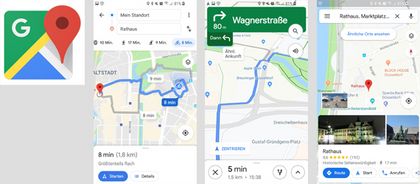Navigations-App Maps