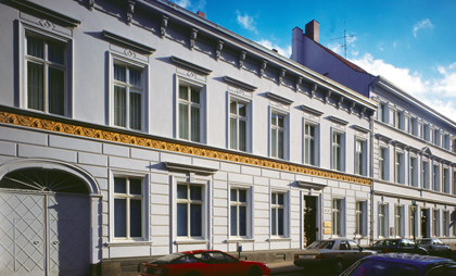 Fassade des Heinrich-Heine-Institutes