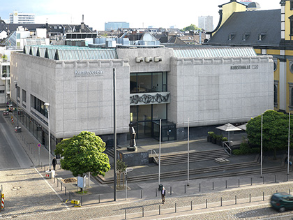 Unter einem Dach vereint: die Kunsthalle und der Kulturverein für die Rheinlande und Westfalen