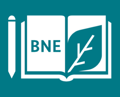 Das BNE-Logo, Piktogramm