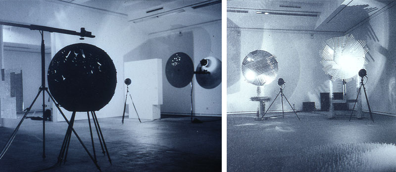 ZERO-Lichtraum. Heinz Mack, Otto Piene, und Günther Uecker