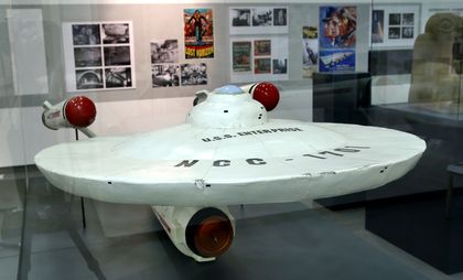 Modell des Raumschiffes Enterprise