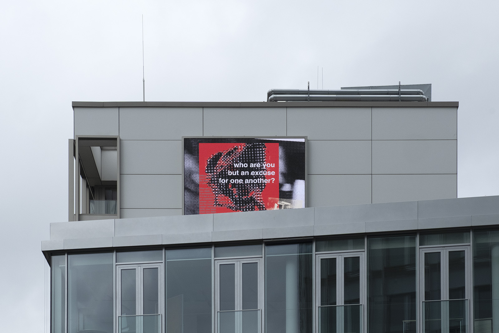 LED-Screen am Johannes-Rau-Haus, Sarah Kuerten, 2026