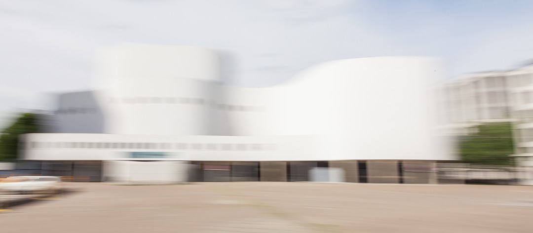 Gudrun Kemsa, Schauspielhaus 1, 2014,19 x 23 cm / Blatt 40 x 50 cm