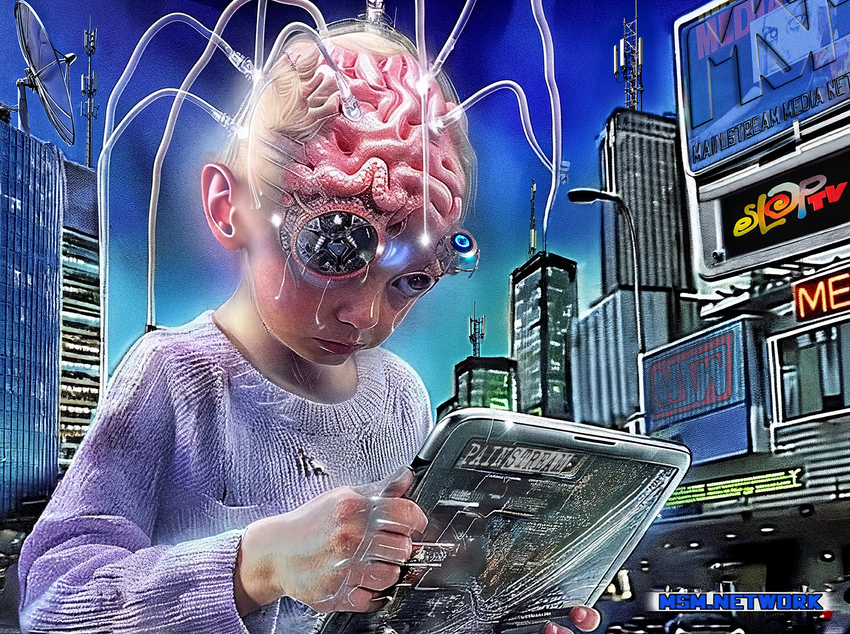 Jon Rafman, Main Stream Media Network, 2025, Video still, Courtesy the artist und Sprüth Magers