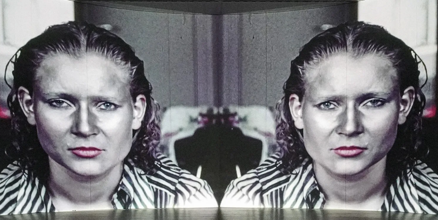 Videoarbeit Life-Death, 1969 © Katharina Sieverding