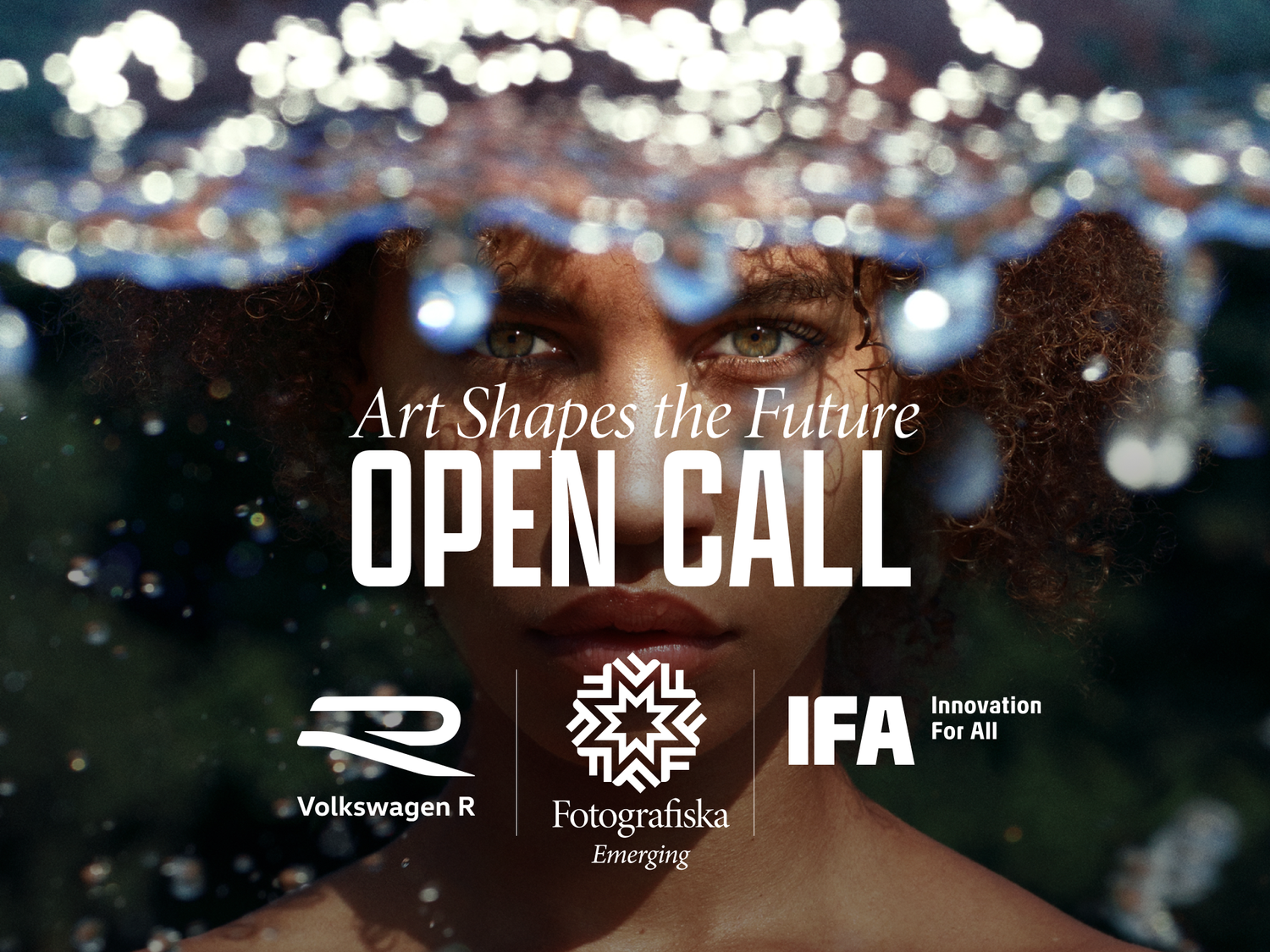 Open Call, Art Shapes The Future © Bassam Allam - Portrait of Adima, taken on the Isar River in Munich, Germany