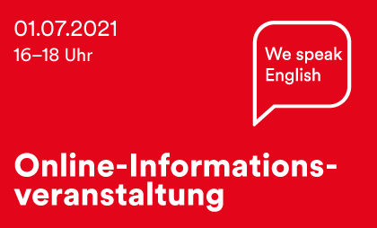 01.07.2021 Online-Informationsveranstaltung