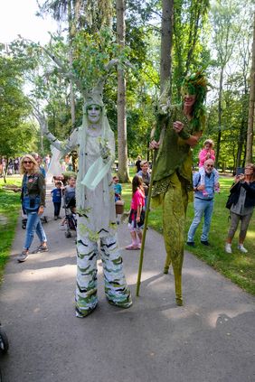 Impressionen vom Wildparkfest. Foto: M. Gstettenbauer