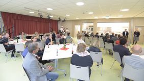 Blick in die neue Mensa. Foto: Wilfried Meyer