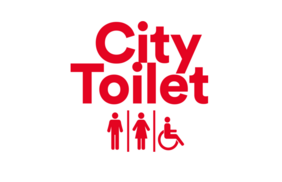 Die Umsetzung des stadtweiten Toilettenkonzepts "City Toilet" wird im Jahr 2023 mit dem Austausch von 22 Modultoilettenanlagen und der Sanierung beziehungsweise Optimierung städtischer Toilettenanlagen weiter vorangetrieben. Logo: Stadt Düsseldorf