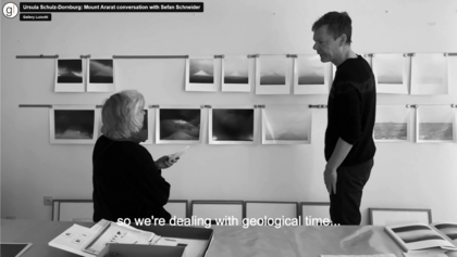 Screenshot Vimeo "Ursula Schulz-Dornburg spricht mit Stefan Schneider" © Gallery Luisotti