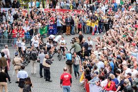 Teampräsentation / Team presentation / Présentation des équipes. Foto: Uwe Schaffmeister