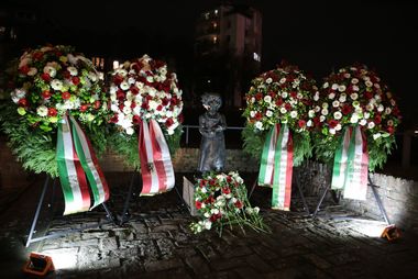 Gedenken an die in der NS-Zeit ermordeten Sinti und Roma am Mahnmal Ehra 2025, Foto: Lammert.