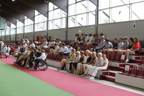 Impressionen von der Verleihung in der Leichtathletikhalle des Arena-Sportparks. Foto: Ingo Lammert