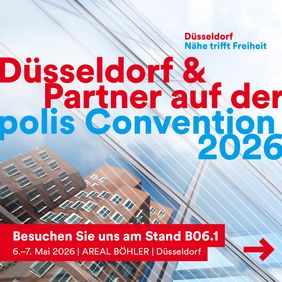Veranstaltungsbanner polis Convention 2026 