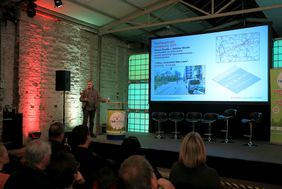 Steffen Geibhardt, Fahrradbeauftragter der Stadt, gab einen Rückblick auf die umgesetzten Projekte 2018 und die Planungen für 2019. Foto: Ingo Lammert