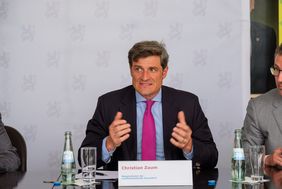 Dezernent Christian Zaum stellte die Beteiligung des Ordnungsamtes am Projekt EQAL vor.