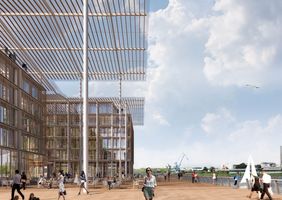 Erste Ansichten von Pier One. Copyright: Büro ingenhoven architects