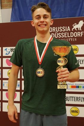 Bester Spieler Tobias Slanina vom Team Düsseldorf