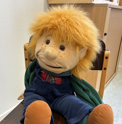 Handpuppe Ginger © Gesundheitsamt Düsseldorf