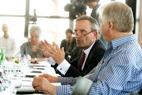 Zur Halbzeit seiner ersten Amtsperiode berichtete Oberbürgermeister Thomas Geisel über das bisher Geleistete und blickte nach vorn.