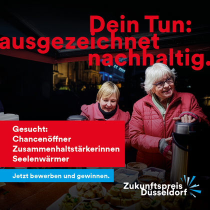 Kampagnenplakat zum Zukunftspreis 2026