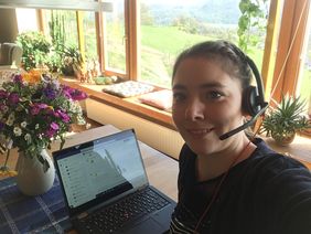 Inga, Ausbilderin an der Feuerwehrschule der Feuerwehr Düsseldorf, konnte viele wichtige Tipps für die Ausbildung geben.