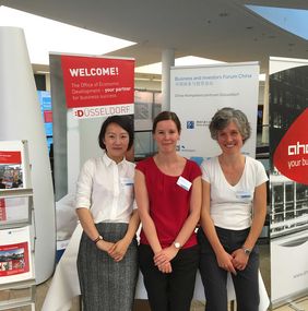 The team of the China Competence Center Düsseldorf