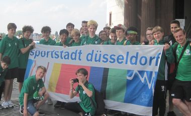 C-Junioren der Willy-Brandt-Schule in Düsseldorf.