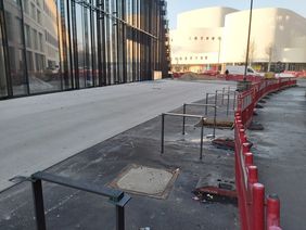 Wie am Kö Bogen II, sind stadtweit neue Fahrradstellplätze entstanden. Foto: Amt für Verkehrsmanagement