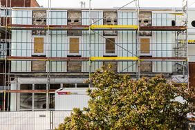 Impressionen vom Umbau der ehemaligen Freizeitstätte Garath, die jetzt als Kulturhaus Süd den Dienst wiederaufgenommen hat, © Merle Forchmann