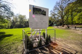 Ort des geplanten Neubaus