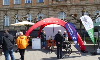 Impressionen von der Cargobike Roadshow 2024 © Amt für Verkehrsmanagement