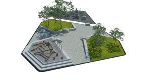 Entwurfsplanung Sportpark am Bunker (c) DTP Landschaftsarchitekten
