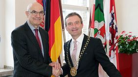 Serbischer Botschafter zu Gast im Rathaus