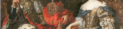1708 | Le couple princier Jan Wellem et Anna Maria Luisa de Medicis. Peinture de Jan Frans van Douven. (c) wikipedia