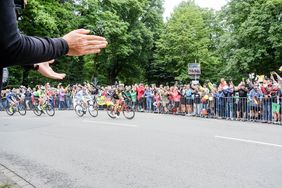 Düsseldorf: 2. Etappe der Tour de France. Foto: Uwe Schaffmeister