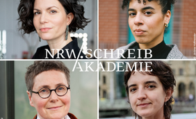 Isabelle Lehn, Julienne De Muirier, Irma Mečević und Angela Steidele