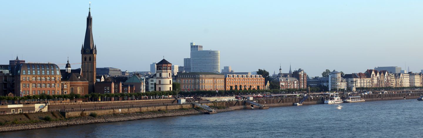 Düsseldorf sur le Rhin