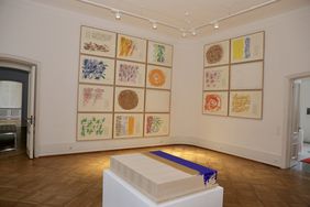 Aus Anlass von Günther Ueckers 90. Geburtstag in diesem Jahr zeigt das Goethe-Museum vom 8. September bis zum 15. November die Sonderausstellung "Orient und Okzident sind nicht mehr zu trennen. Uecker – Hafis – Goethe"; Foto: Ingo Lammert