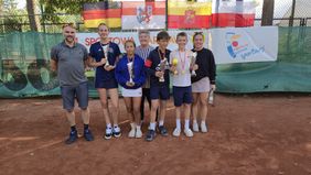 Siegerehrung in Warschau (Copyright: Tennisbezirk 3 Düsseldorf e.V.)