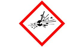 Gefahrensymbol Explosiv