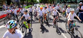 Der Start zum Finale 2019 auf der Kö © Landeshauptstadt Düsseldorf, Uwe Schaffmeister
