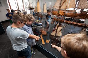 (Archivbild) Auch das SchifffahrtMuseum kann bei der Kindermuseumsnacht entdeckt werden; Foto: SchifffahrtMuseum Düsseldorf